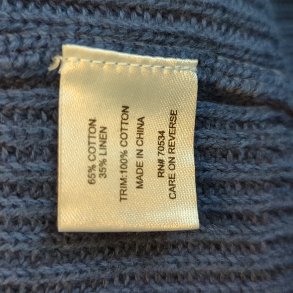 Men's Orvis button up shawl collar cardigan sweater, size M - Picture 7 of 9